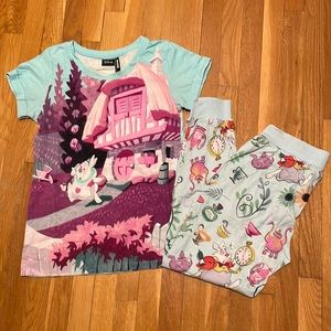 Blackmilk Disney Alice in Wonderland Pajama Set
